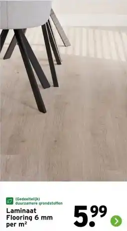 GAMMA Laminaat Flooring 6 mm aanbieding