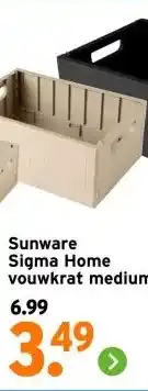 GAMMA Sunware Sigma Home vouwkrat medium aanbieding