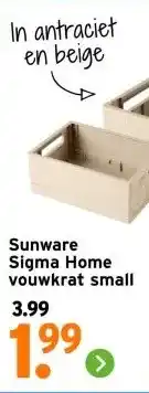 GAMMA Sunware Sigma Home vouwkrat small aanbieding