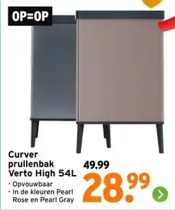 GAMMA Curver prullenbak Verto High 54L aanbieding