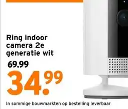 GAMMA Ring indoor camera 2e generatie aanbieding