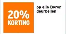 GAMMA op alle Byron deurbellen aanbieding