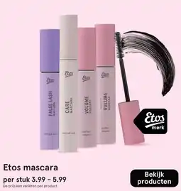 Etos Etos mascara aanbieding