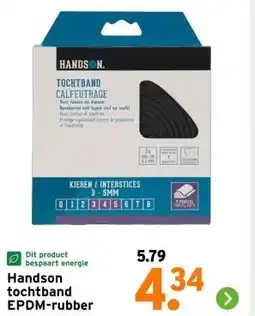 GAMMA Handson tochtband EPDM-rubber aanbieding