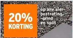 GAMMA op alle sier- bestrating, ind en split aanbieding