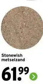 GAMMA Stonewish metselzand aanbieding