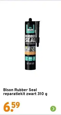 GAMMA Bison Rubber Seal reparatiekit zwart 310 g aanbieding