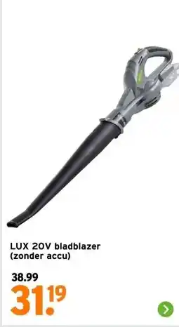 GAMMA LUX 20V bladblazer aanbieding