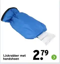 GAMMA IJskrabber met handshoen aanbieding