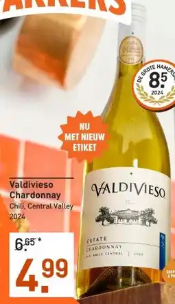 Gall & Gall Valdivieso Chardonnay 75CL aanbieding