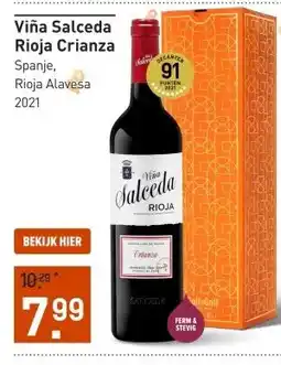 Gall & Gall Viña Salceda Rioja Crianza 75CL aanbieding