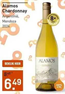 Gall & Gall Alamos Chardonnay 75CL aanbieding