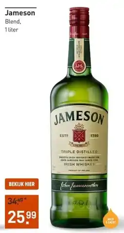 Gall & Gall Jameson 100CL aanbieding