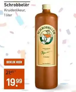 Gall & Gall Schrobbelèr 100CL aanbieding