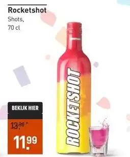 Gall & Gall Rocketshot 70CL aanbieding