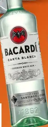 Gall & Gall Bacardí Carta Blanca 70CL aanbieding