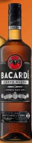 Gall & Gall Bacardí Carta Negra 70CL aanbieding