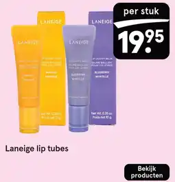 Etos Laneige lip tubes aanbieding