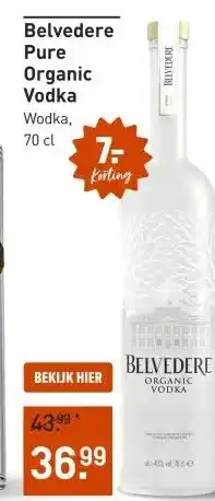 Gall & Gall Belvedere Pure Organic 20CL aanbieding