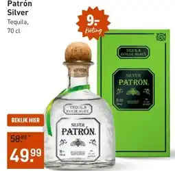 Gall & Gall Patrón Silver 70CL aanbieding