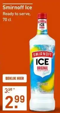 Gall & Gall Smirnoff Ice 70CL aanbieding