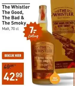 Gall & Gall The Whistler The Good, The Bad & The Smoky 70CL aanbieding