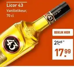 Gall & Gall Licor 43 70CL aanbieding