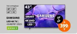 Expert Samsung Crystal UHD 43U8070F (2025) aanbieding