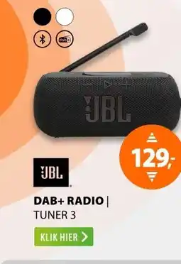 Expert JBL Tuner 3 Zwart aanbieding