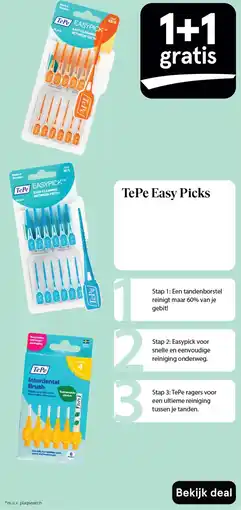 Etos TePe Easy Picks aanbieding