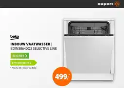 Expert Beko BDIN38640Q2 Selective Line aanbieding