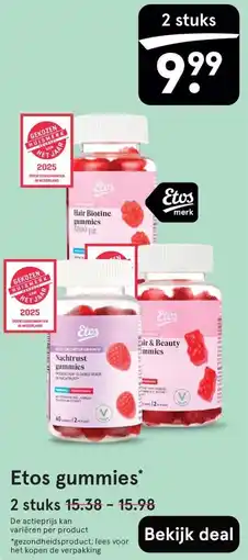 Etos Etos gummies aanbieding