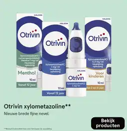 Etos Otrivin xylometazoline aanbieding