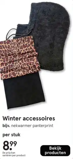 Etos Winter accessoires aanbieding
