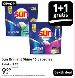 Etos Sun Brilliant Shine 16 capsules aanbieding