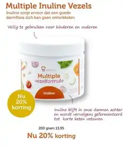 De Rode Pilaren Multiple Inuline Vezels aanbieding