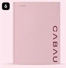 Etos Cabau Journal aanbieding