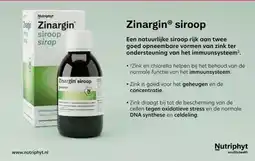 De Rode Pilaren ZinarginⓇ siroop aanbieding