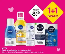 DA NIVEA Gezichtsreiniging en -verzorging aanbieding