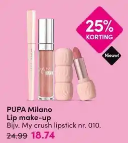 DA PUPA Milano Lip make-up aanbieding