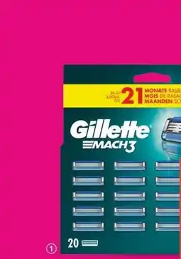 DA Gillette Mach3 aanbieding