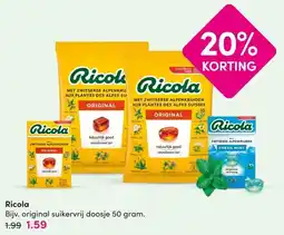 DA Ricola aanbieding
