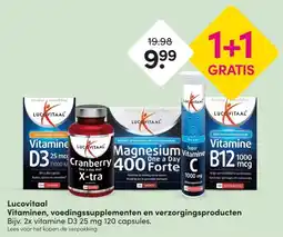 DA Lucovitaal Vitaminen, voedingssupplementen en verzorgingsproducten aanbieding