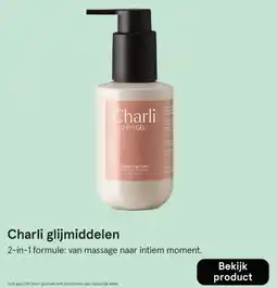 Etos Charli glijmiddelen aanbieding