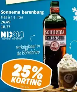 Poiesz Sonnema berenburg aanbieding