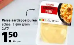 Poiesz Verse aardappelpuree aanbieding
