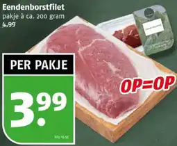 Poiesz Eendenborstfilet aanbieding