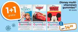 Trekpleister Disney multi- vitaminen gummies aanbieding