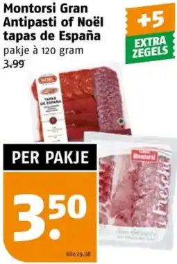 Poiesz Montorsi Gran Antipasti of Noël tapas de España aanbieding