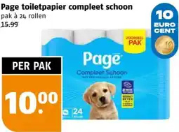 Poiesz Page toiletpapier compleet schoon aanbieding